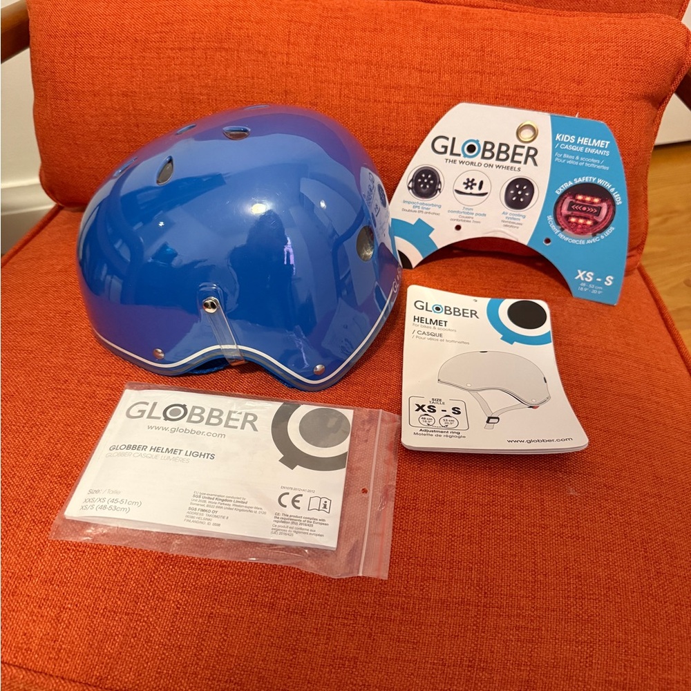 Globber Primo Kids Bike / Scooter Helmet - Brand New